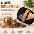 Addio ai Peli Ovunque – Guanto Rimuovi Pelo per Animali
